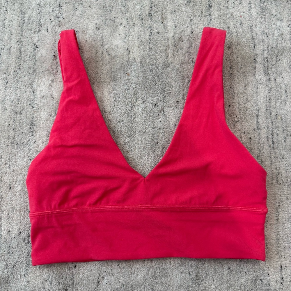 Lululemon align bra hot pink 6
